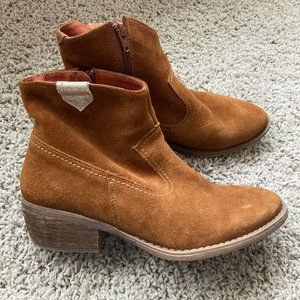 Eric Michael Western Ankle Boots Brown